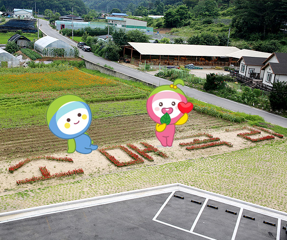 마을꽃길조성